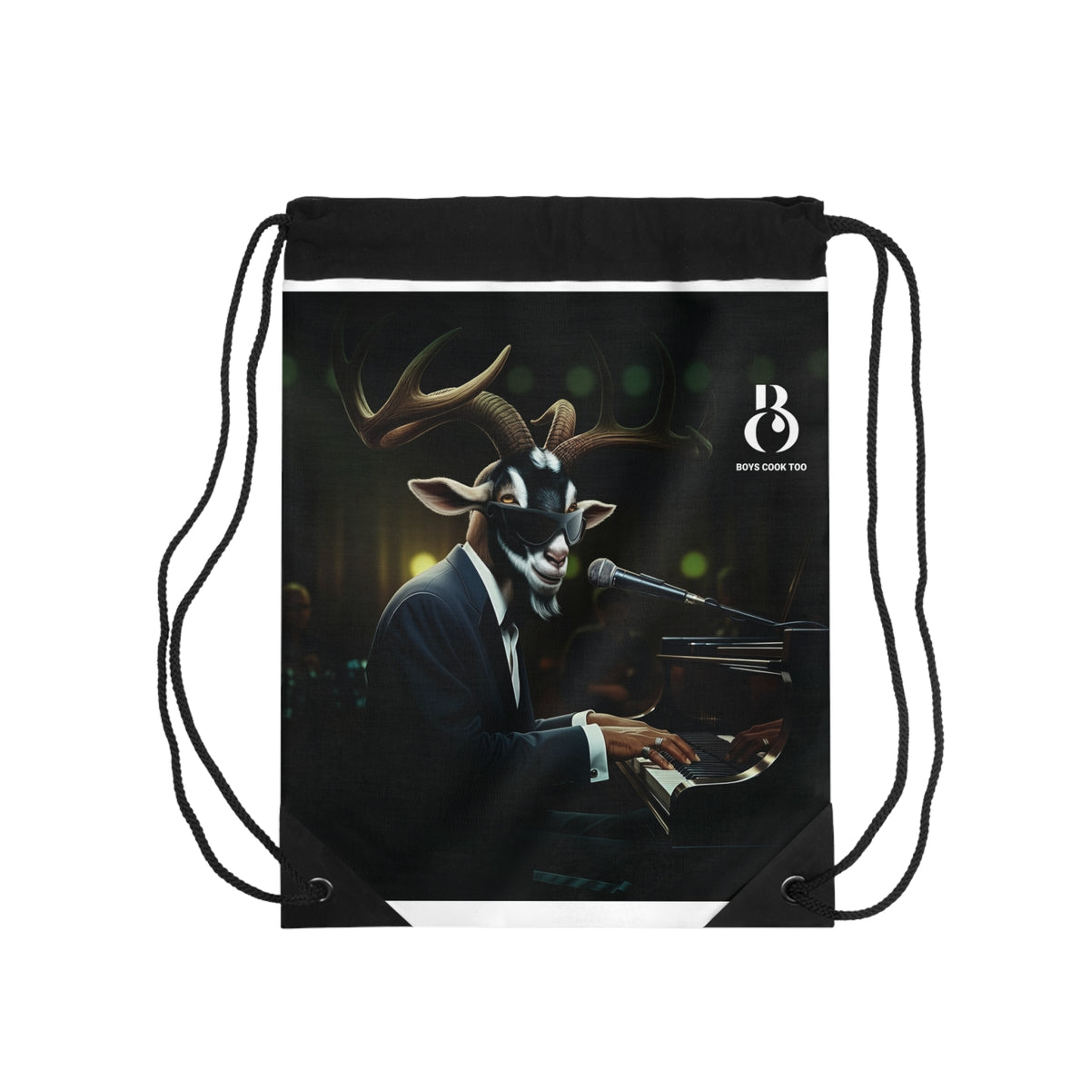 GOAT Player Heavy Duty Drawstring Bag