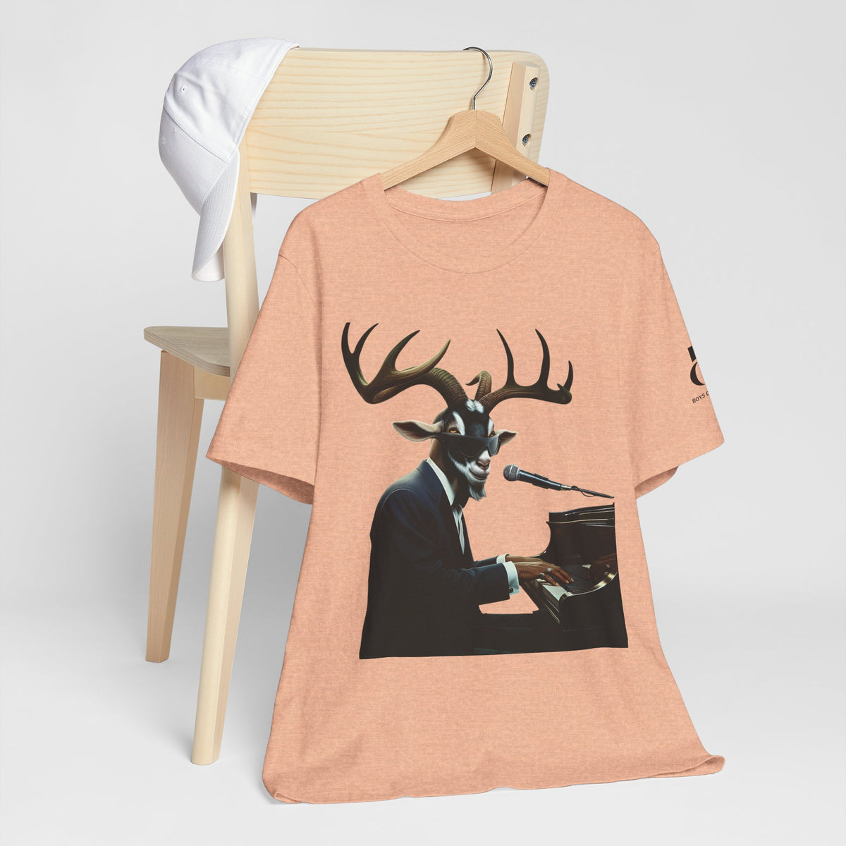 Piano-Playing Goat T-shirt