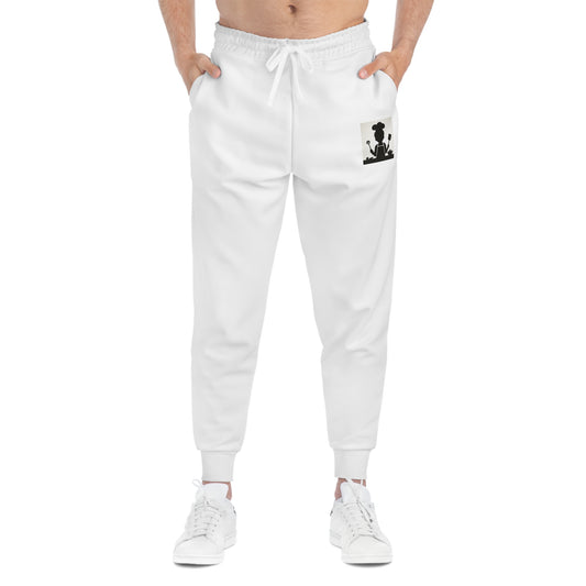 Athletic Joggers, White