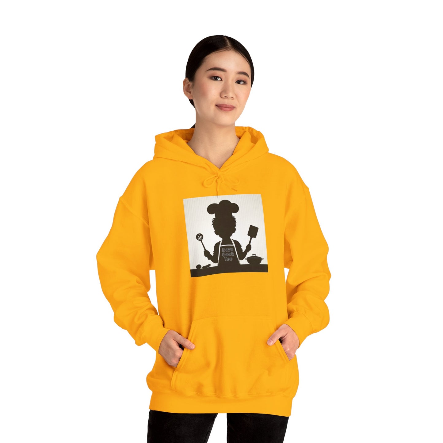 Chef Silhouette Hooded Sweatshirts - Top Pick in Select Colors