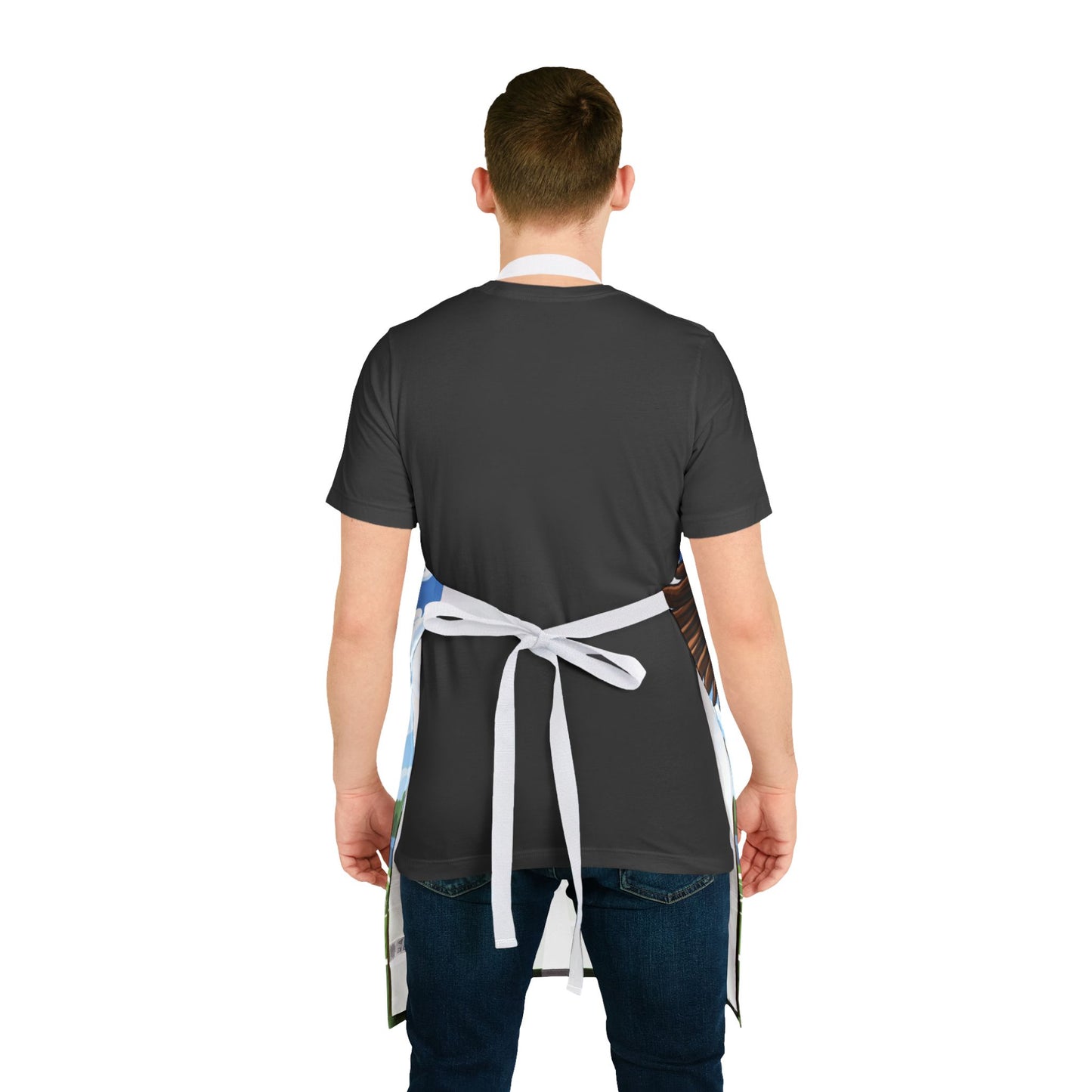 Philadelphia Flying Eagle Football Player — Athletic Cooking Apron for Fans
