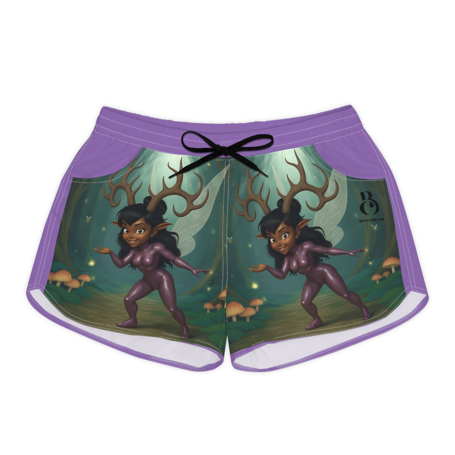 Black Girl Magic Fairy Goat Shorts