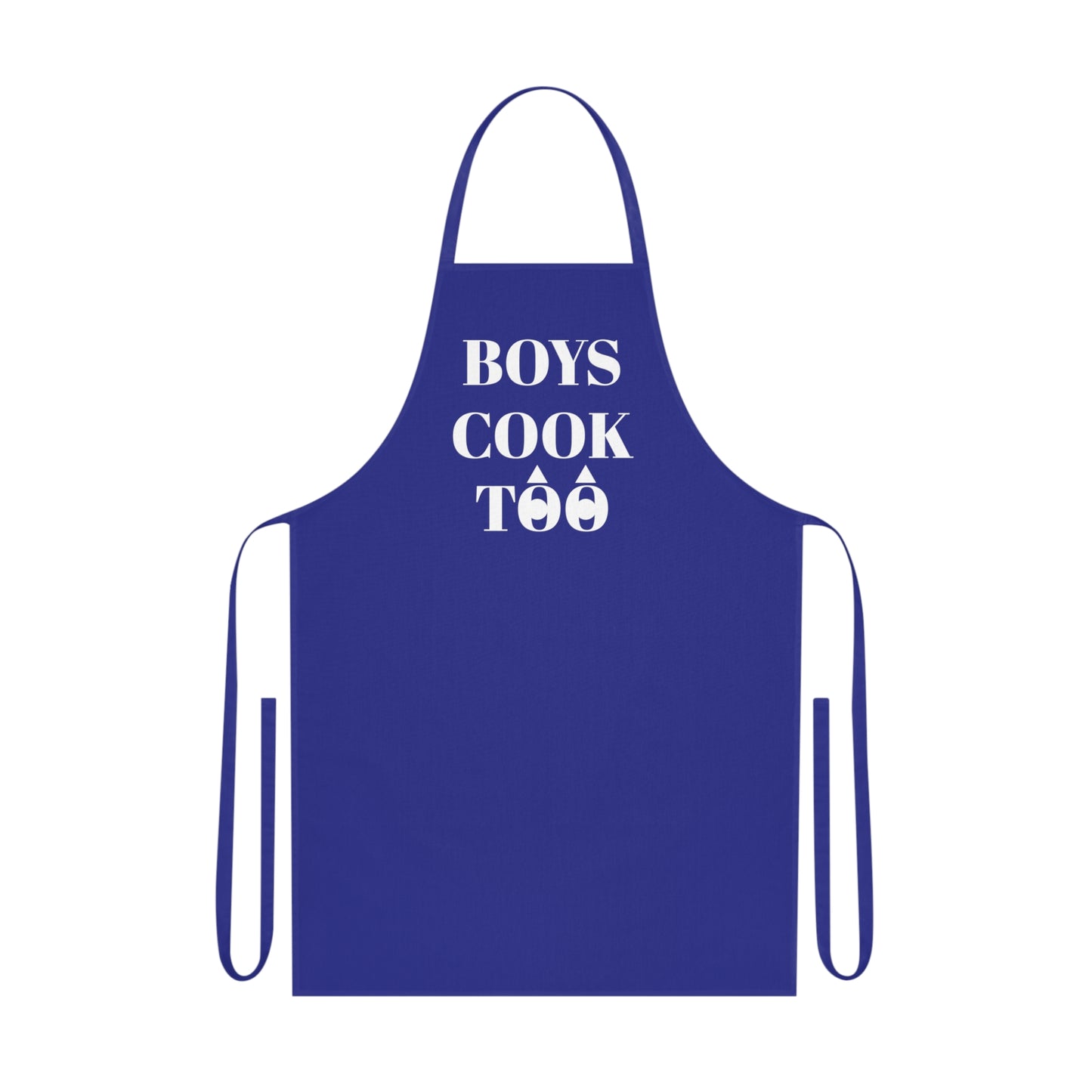 'Boys Cook Too' Signature Apron