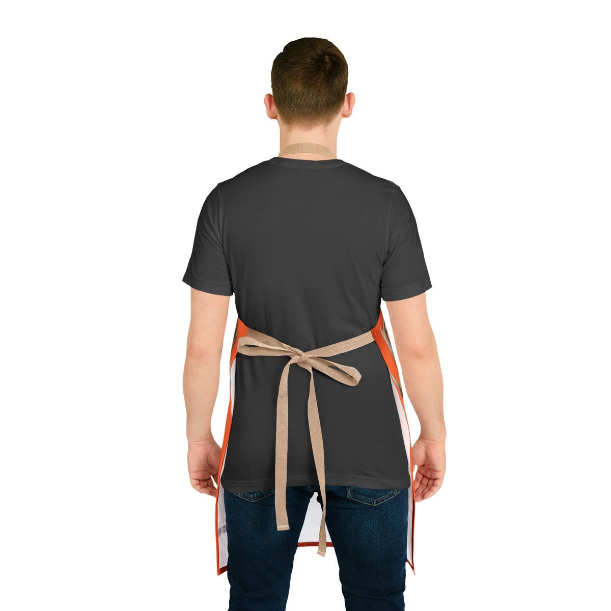 Mandarin Melon Goat Chef Apron