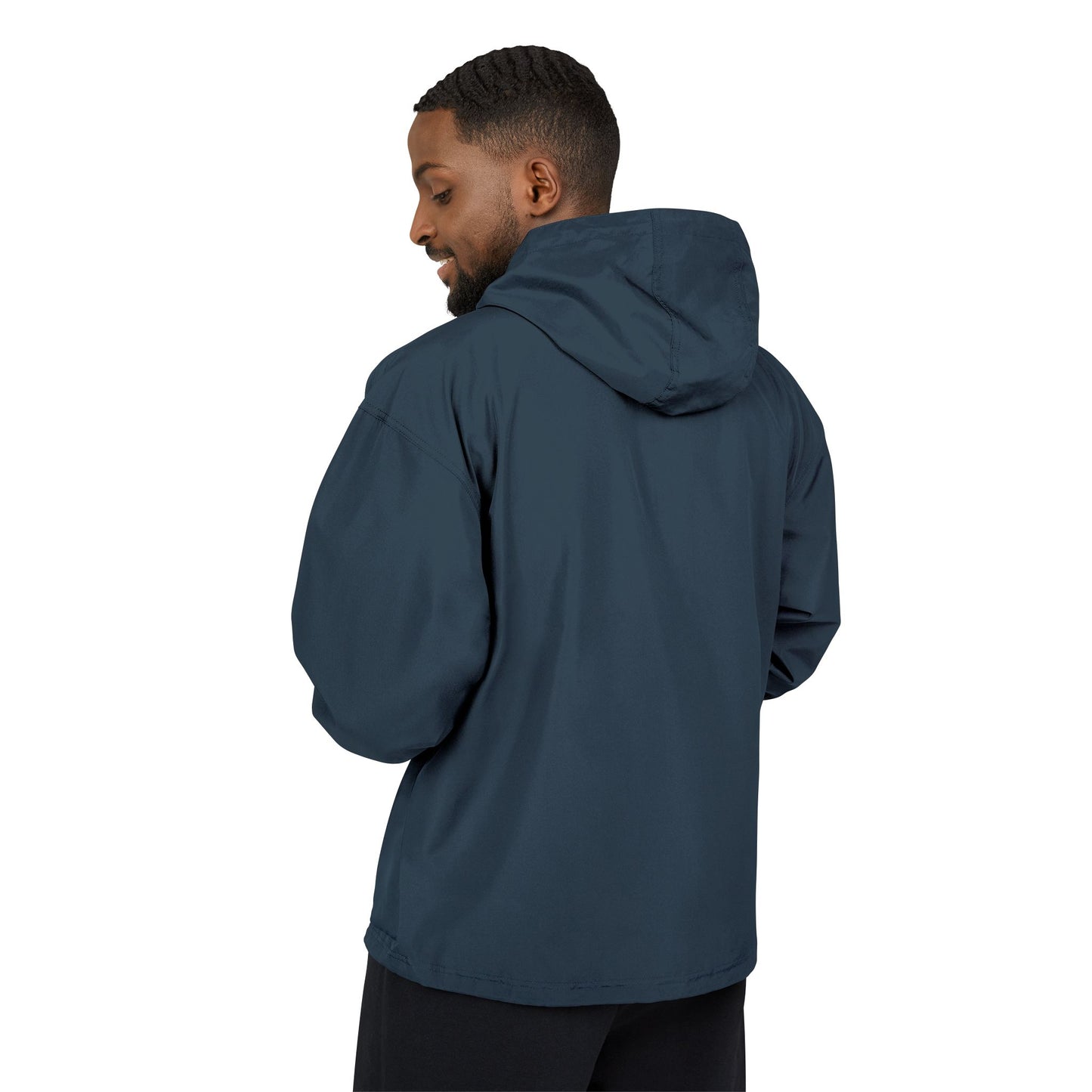 Waterproof, Hooded, Pullover Jacket — Champion Lightweight Windbreaker
