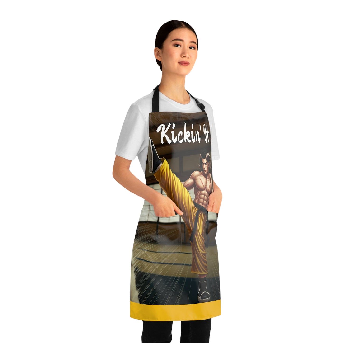 Kickin' It Martial Arts Goat Apron