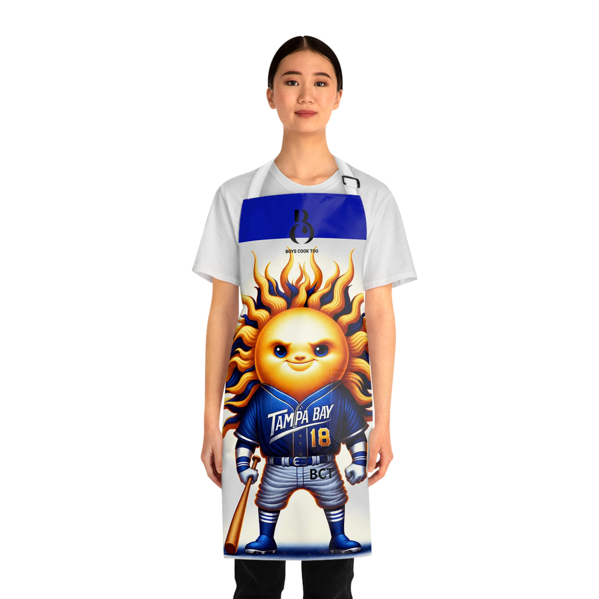 Tampa Bay Sun Cute Baseball Chef Apron