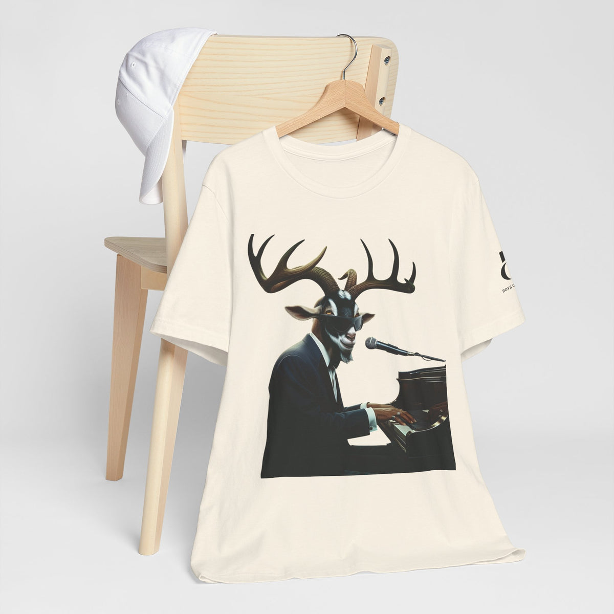 Piano-Playing Goat T-shirt