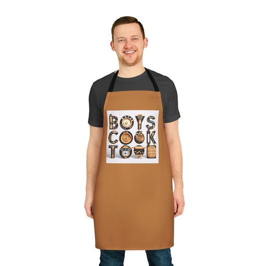 'Boys Cook Too' Apron