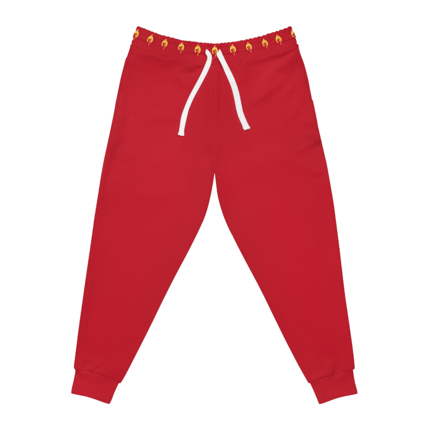 Athletic Joggers, Red