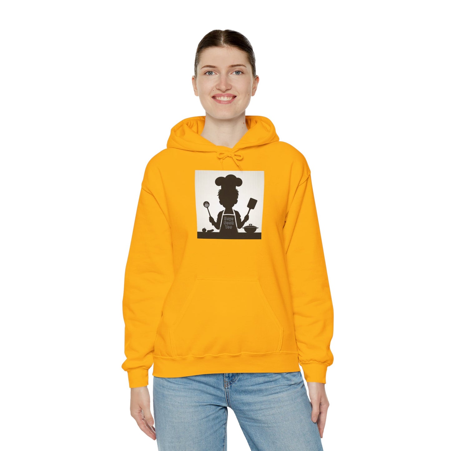 Chef Silhouette Hooded Sweatshirts - Top Pick in Select Colors