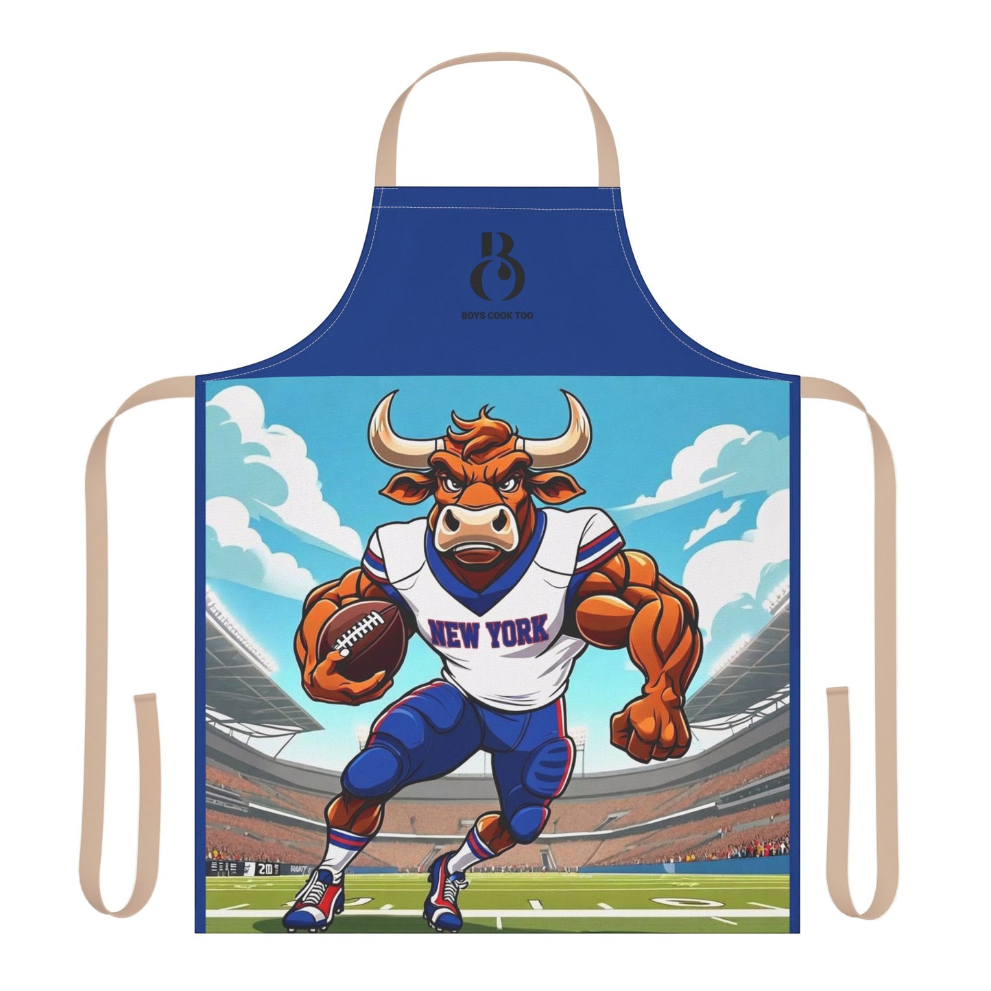 New York Football Buffalo Cooking Apron for Game Day