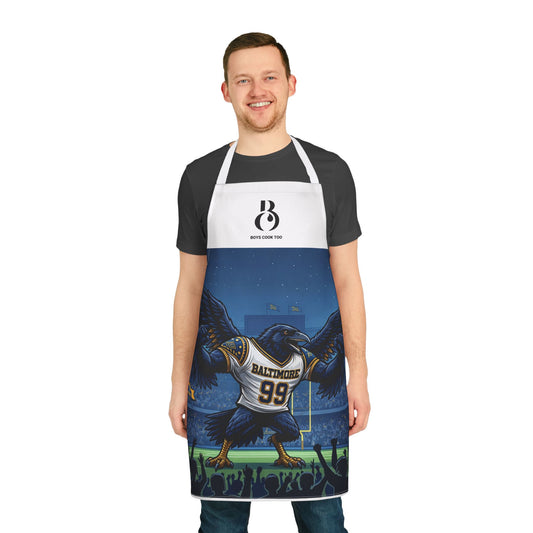 Baltimore Football Raven — Game Day Cooking Apron