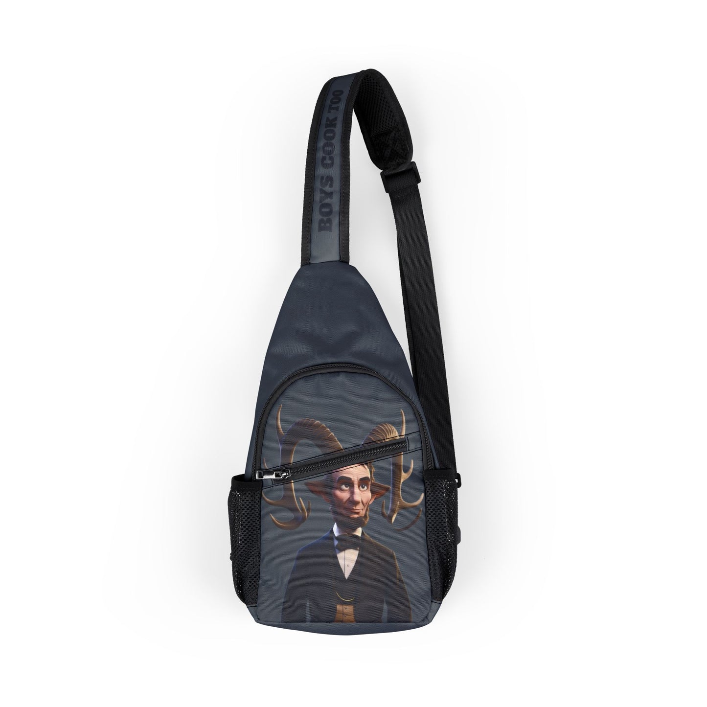 Presidential Crossbody Goat Nylon Bag