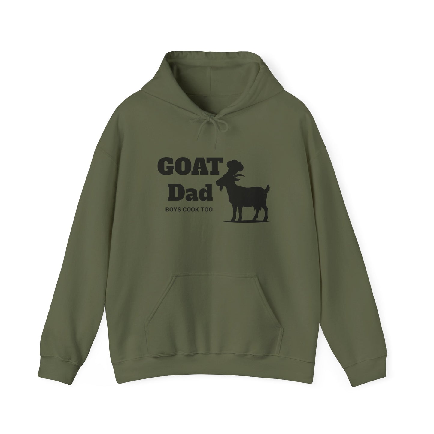 GOAT Dad Hooded Sweatshirts - Select Colors