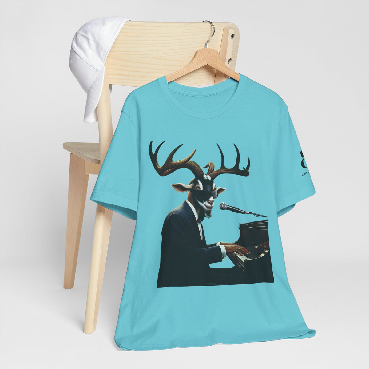 Piano-Playing Goat T-shirt