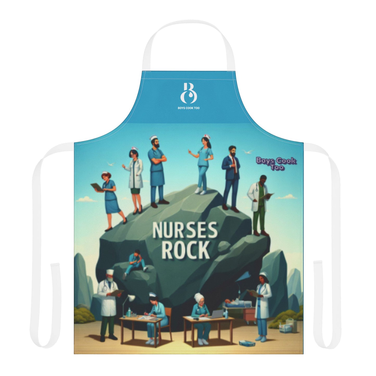 Nurses Rock Medical Team Appreciation Apron
