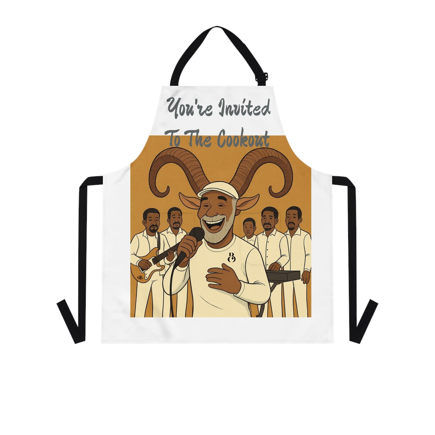 "You're Invited To The Cookout" RnB Goats Apron