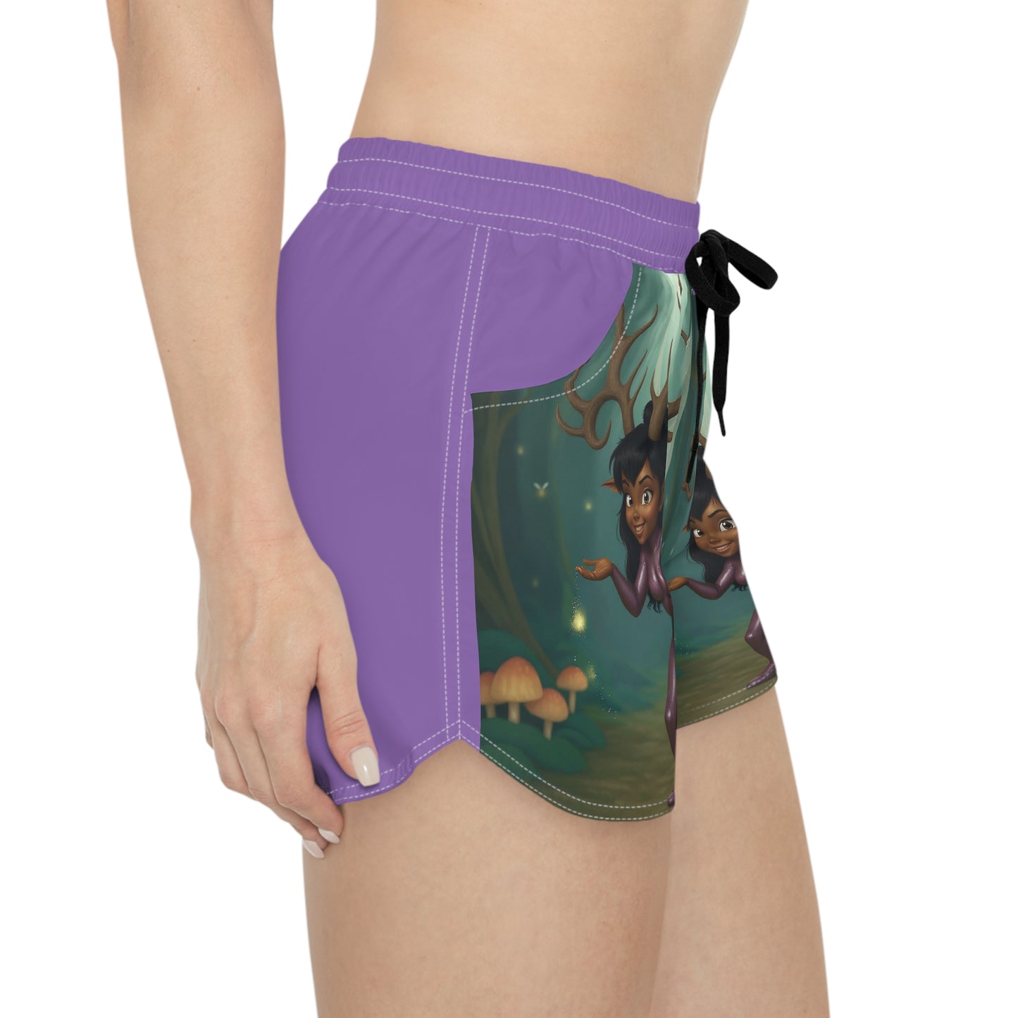 Black Girl Magic Fairy Goat Shorts