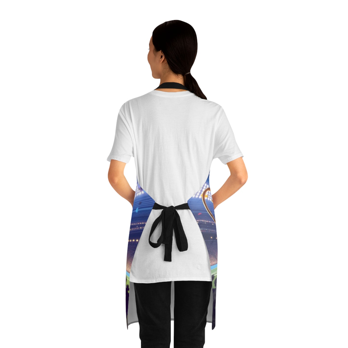 Bunny Superbowl Championship Stadium Trophy Apron