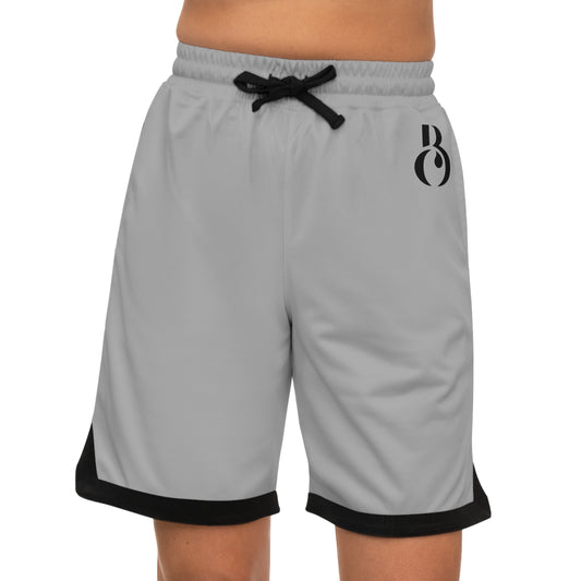 Basketball Rib Shorts, Cool Summer Wear, Perfect for Sports, Relaxed Fit, or Sporty Gift