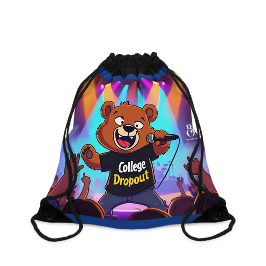 Music Producer Shrug Extremely Drawstring Bag