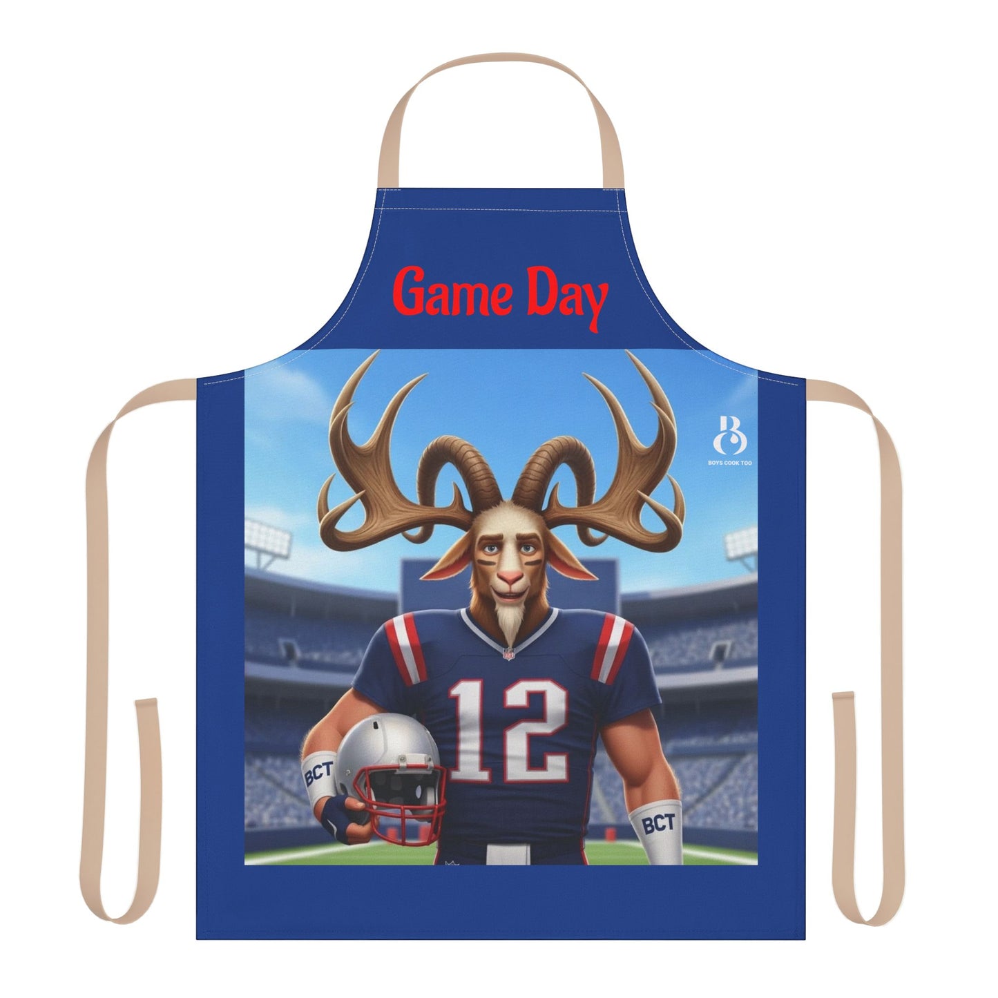 Football Goat Apron - Perfect for Game Day