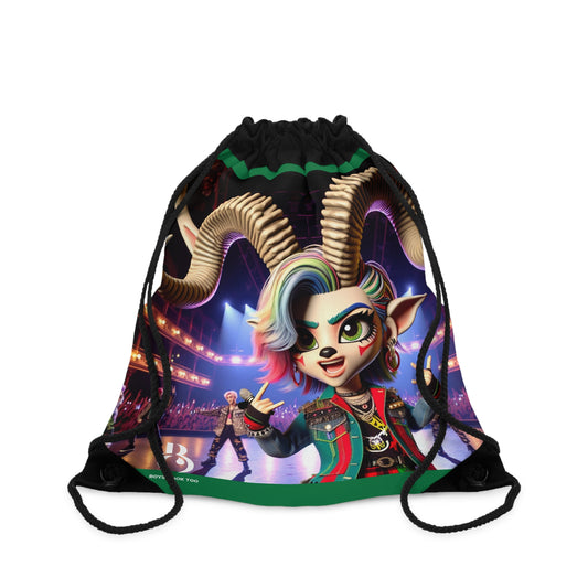 Pop Art Goats Durable Cloth Drawstring Bag