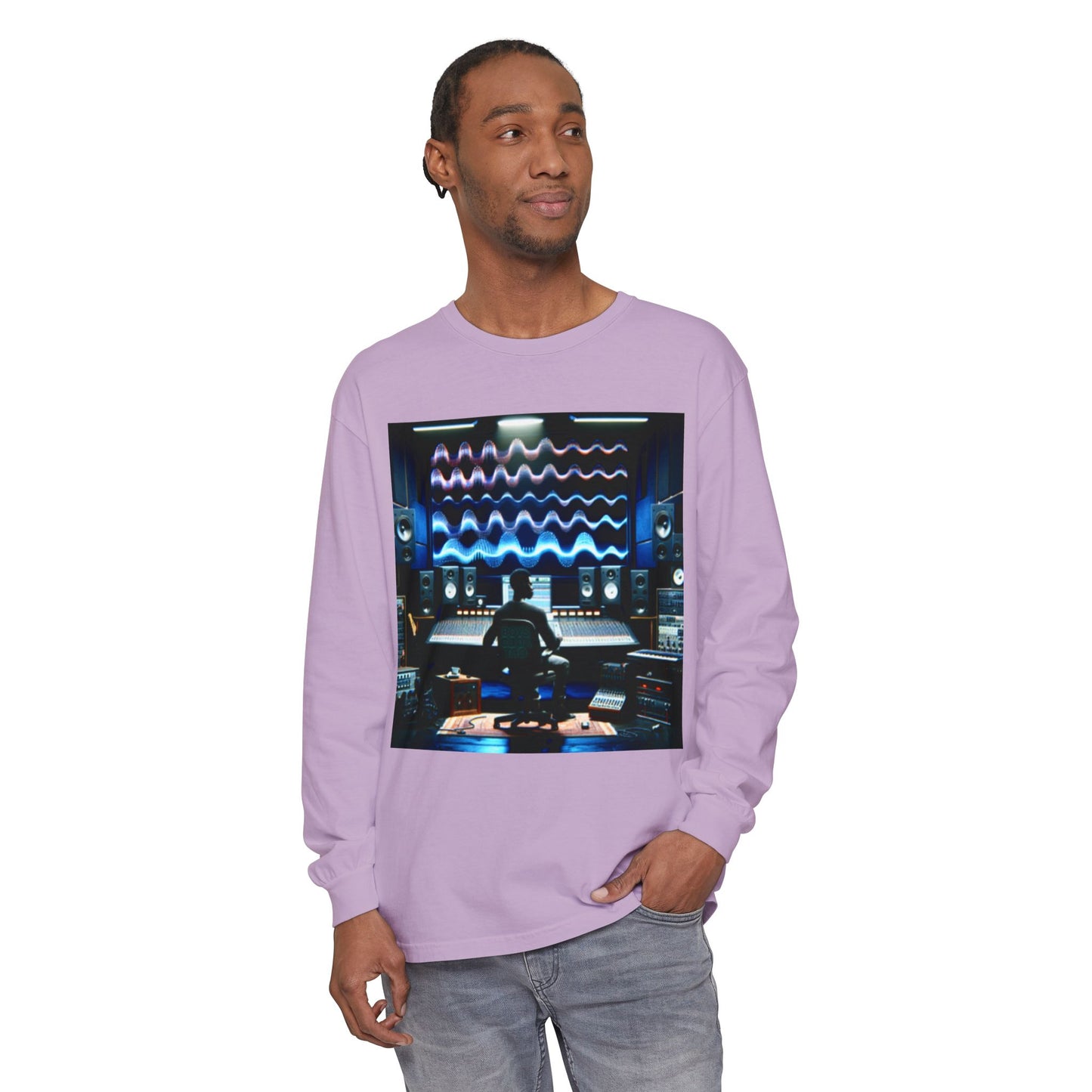 Sound Waves Long-Sleeved Tee