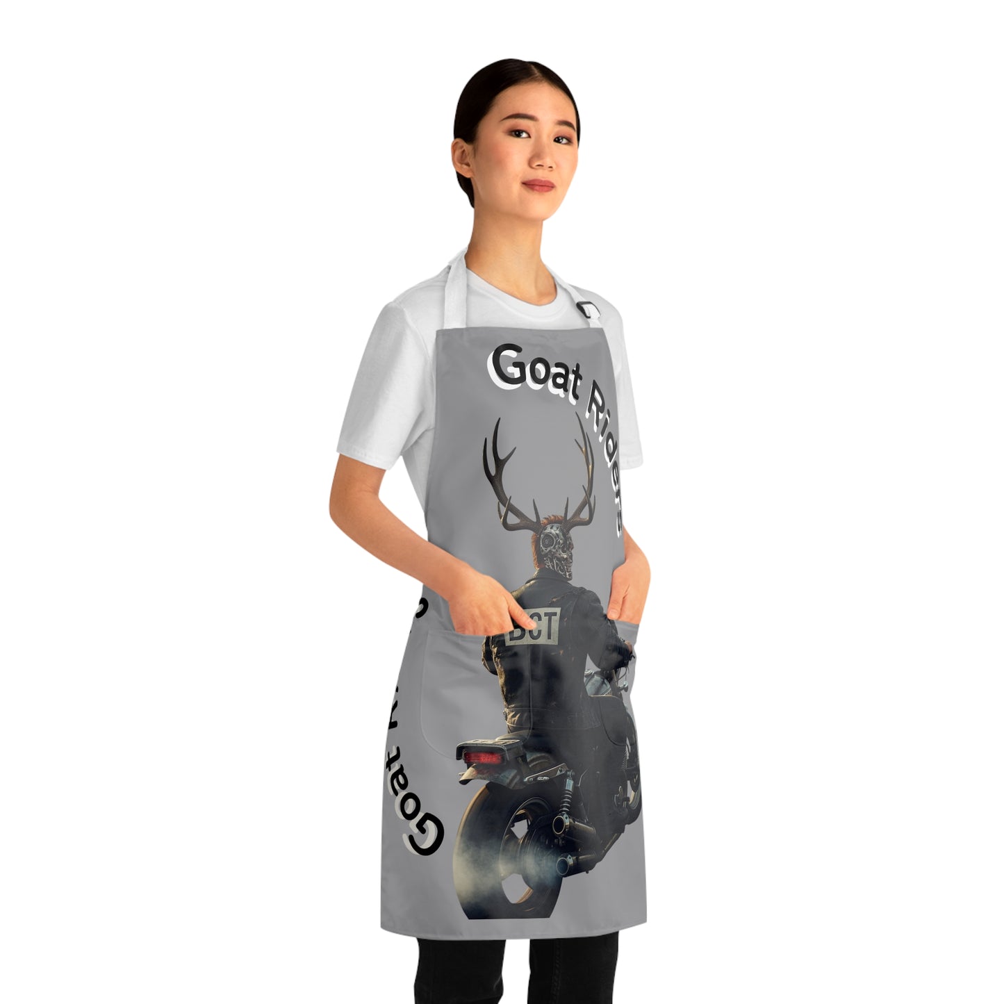Goat Riders Motorcycle Biker Apron