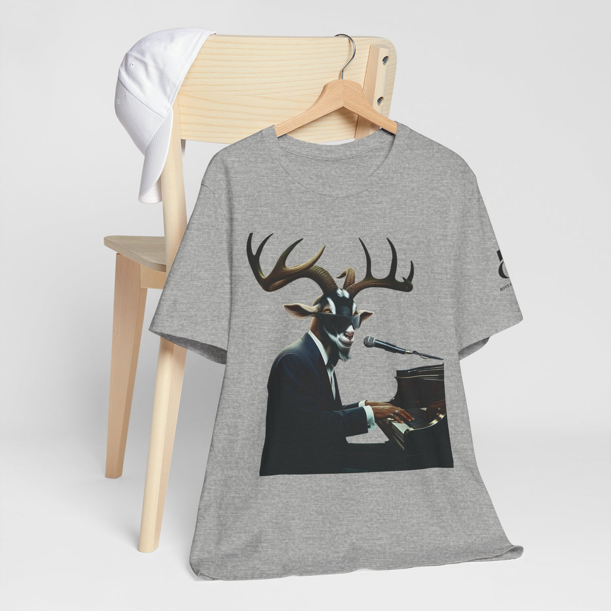 Piano-Playing Goat T-shirt