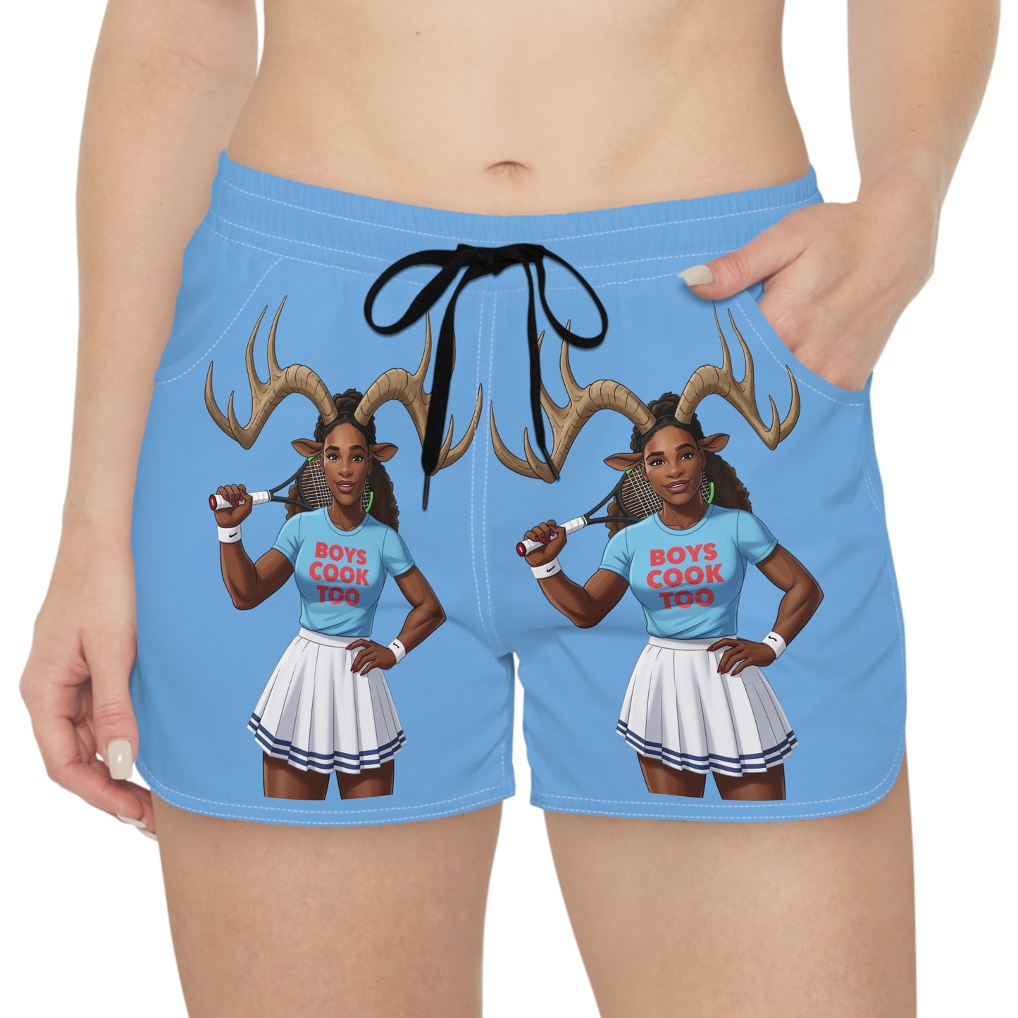Tennis or Cheerleader Goat Casual Shorts