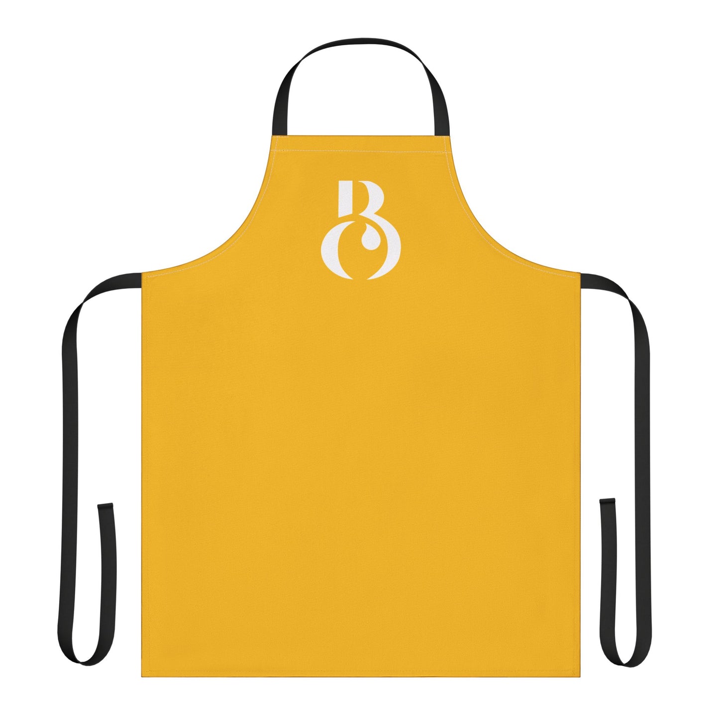 'I Love Boys Who Cook' Mustard Seed Yellow Apron