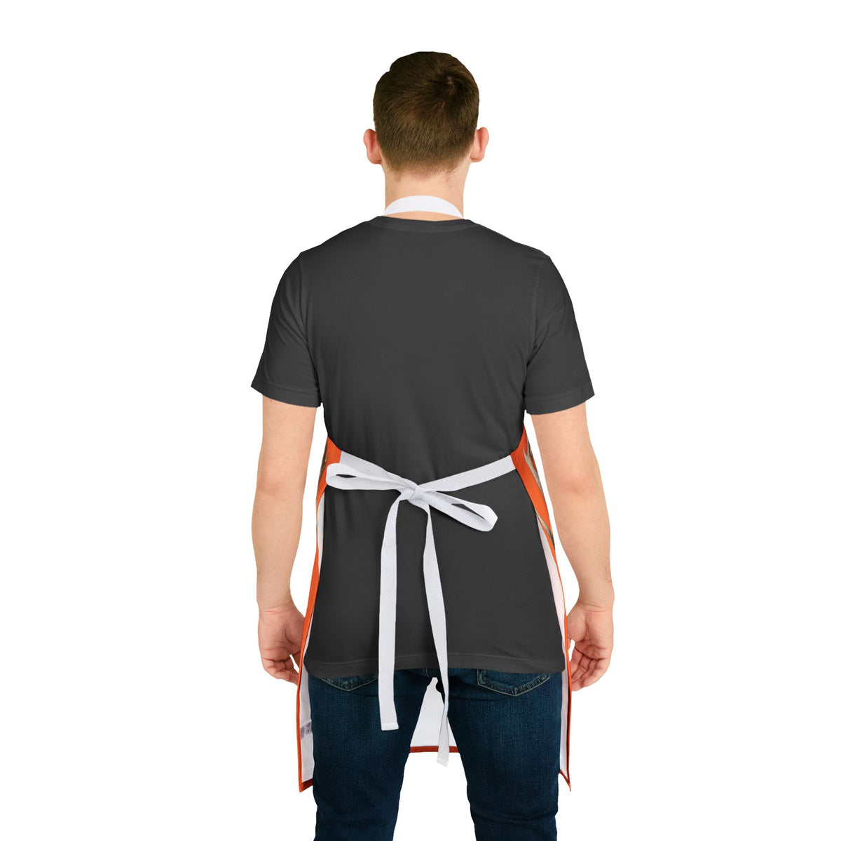 Mandarin Melon Goat Chef Apron