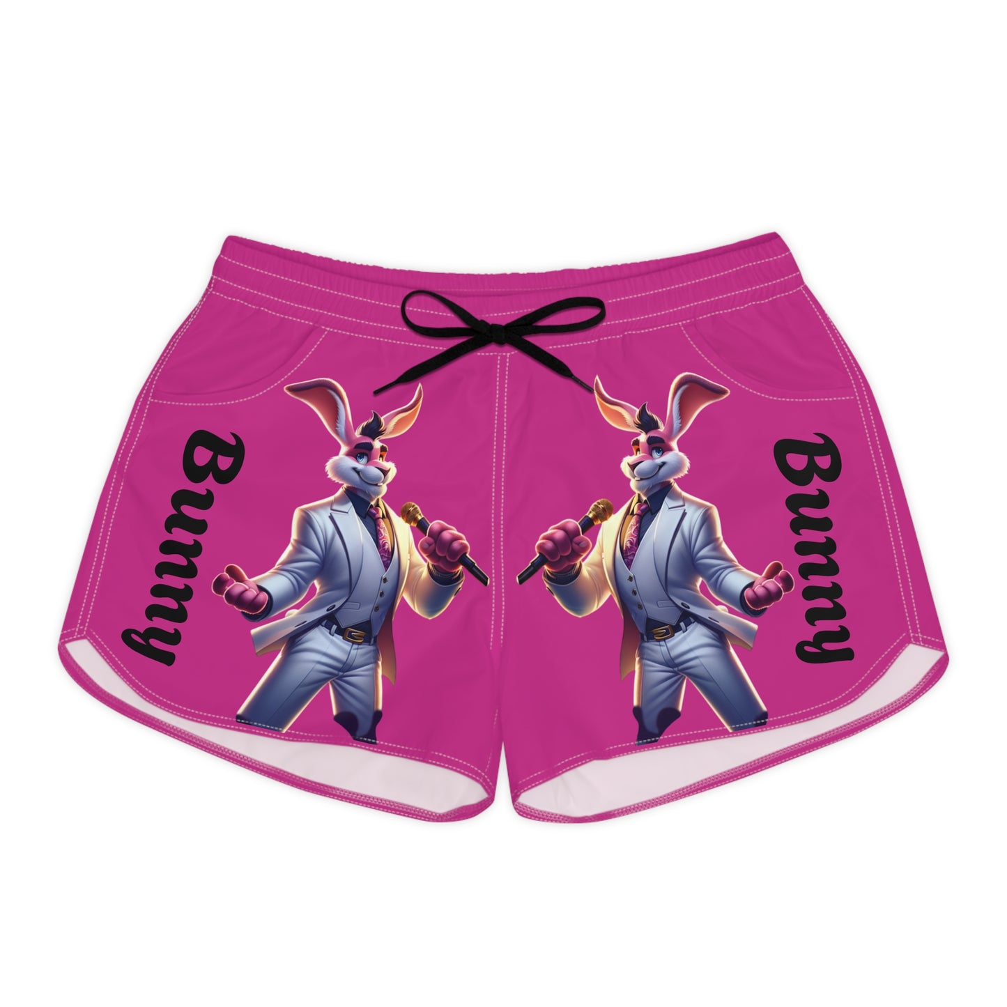 Playful Bunny Crooner Goat Shorts