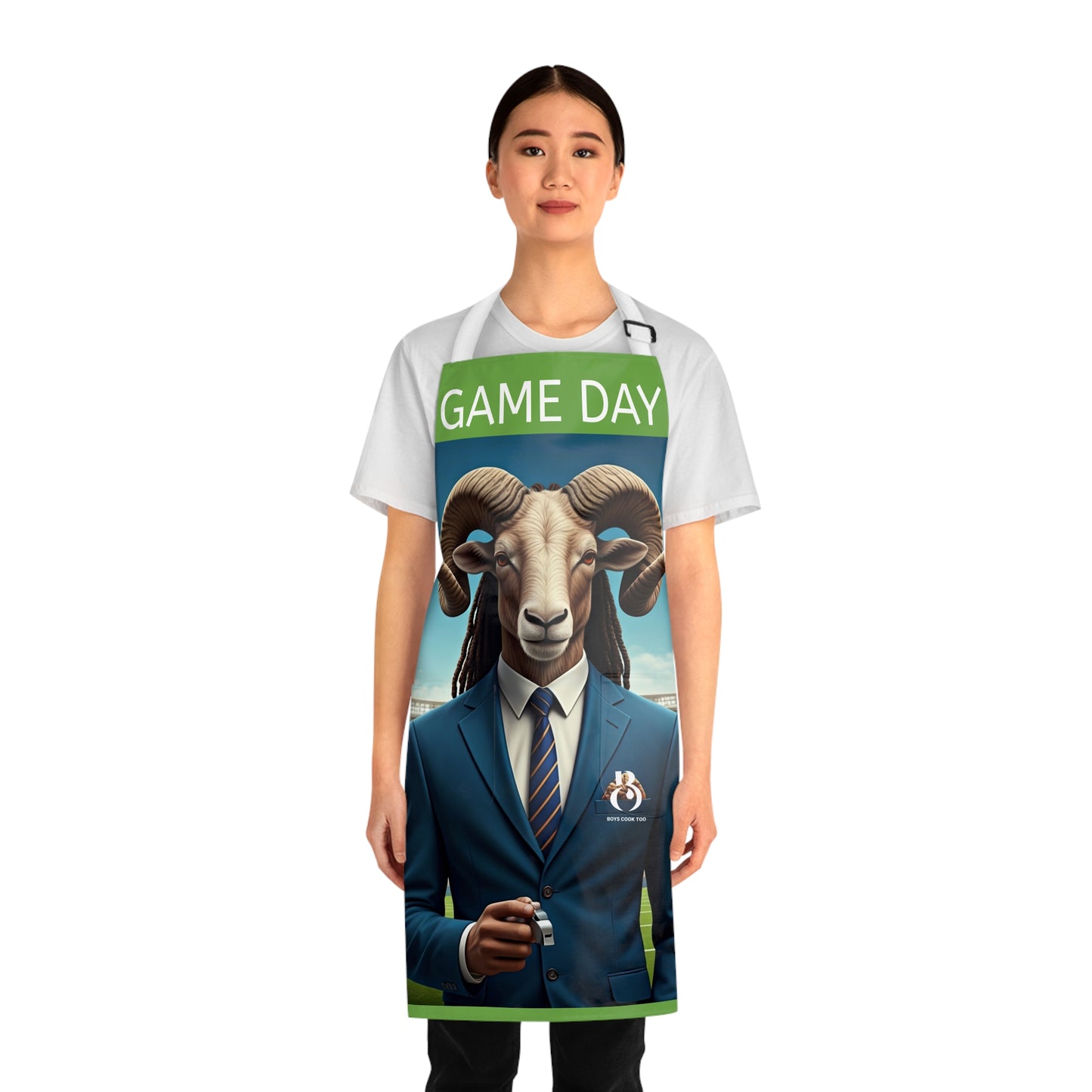 Coach Goat Game Day Apron