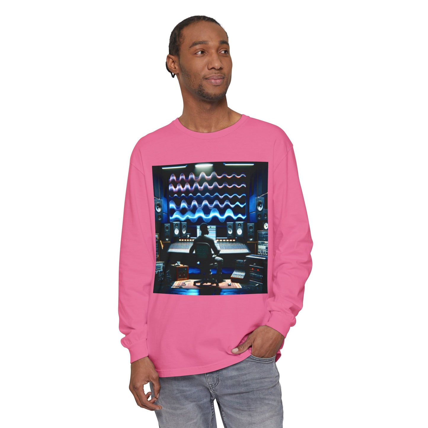 Sound Waves Long-Sleeved Tee