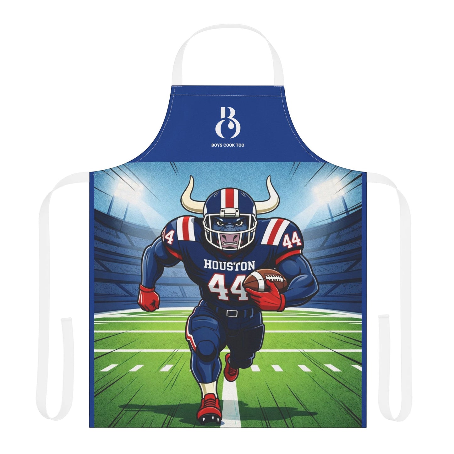 Houston #44 Football Runner Chef Apron