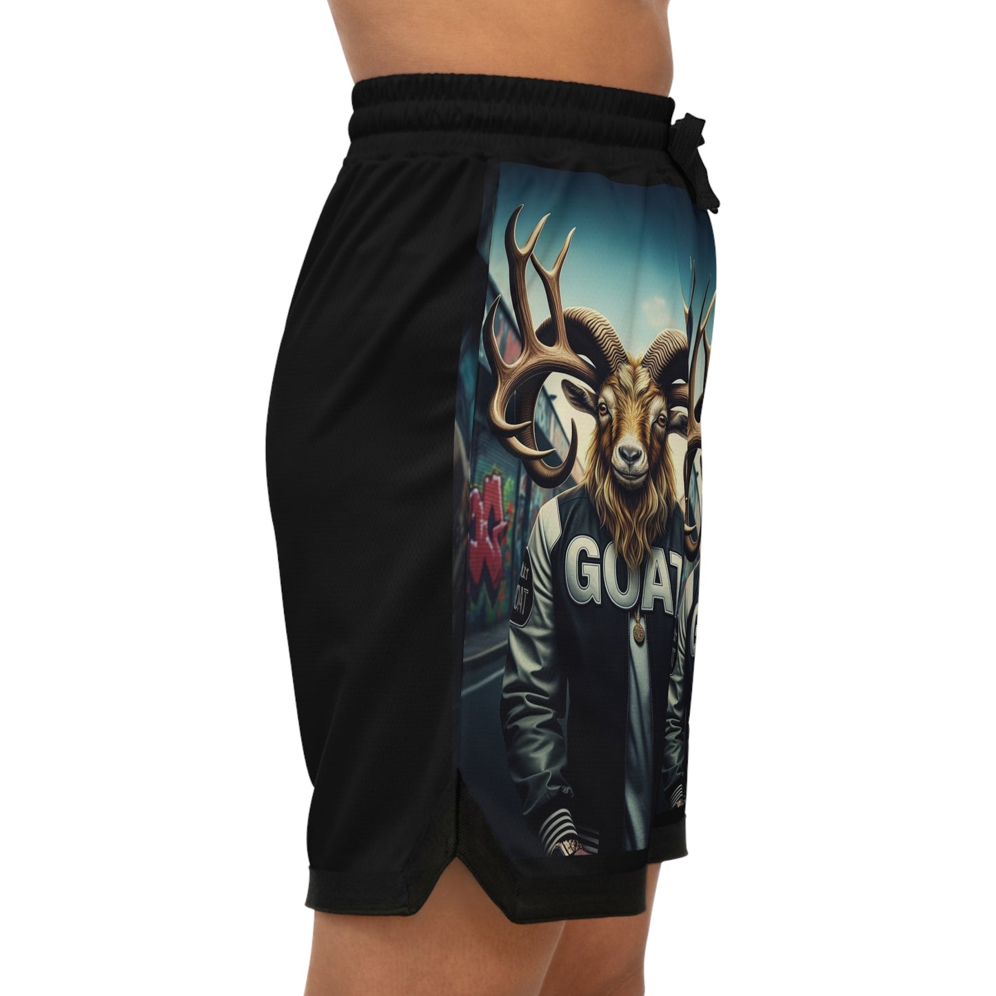 Rap Goat Athletic Shorts