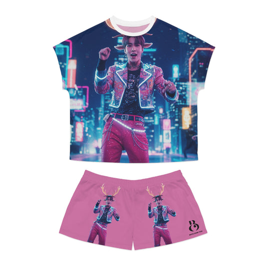 Gen Zers Pop Art Goat Sleepwear or Shorts Set