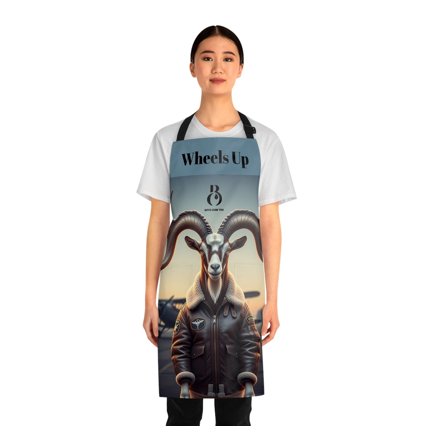 Pilot Goat 'Wheels Up' Aviator Apron