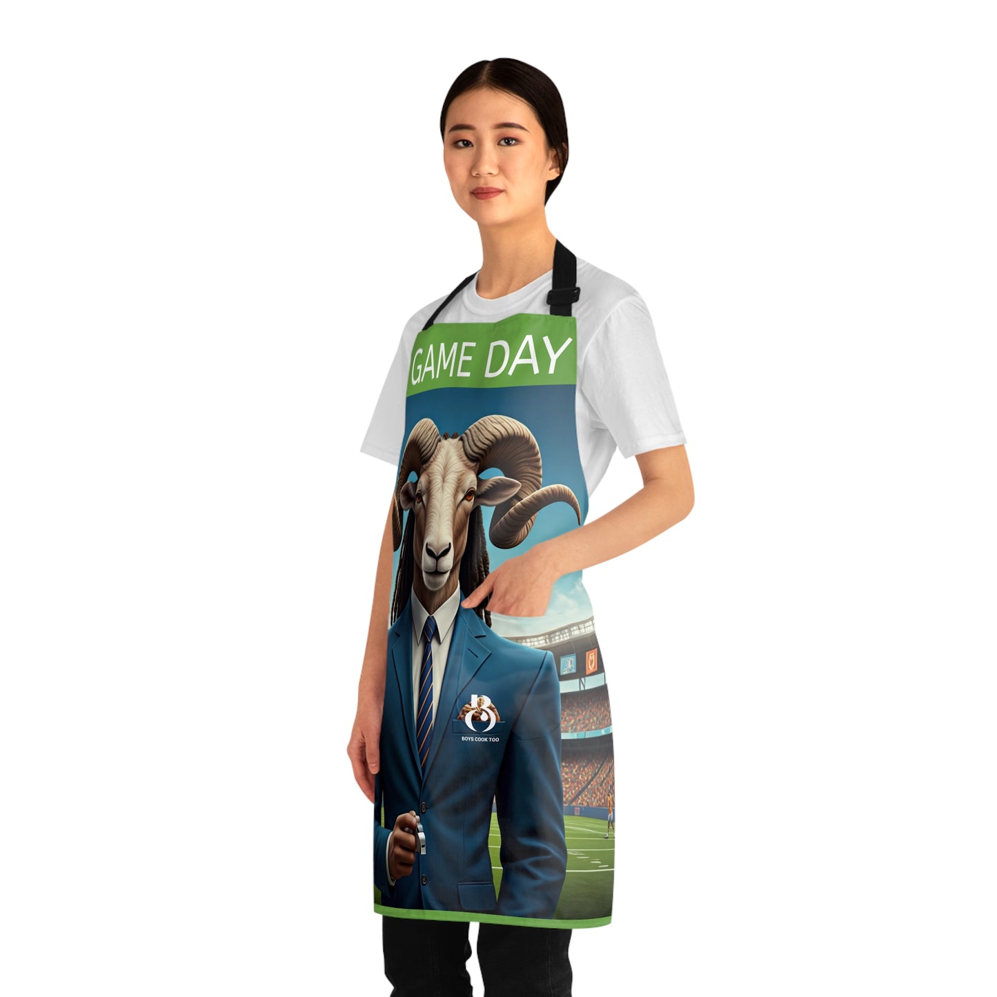 Coach Goat Game Day Apron