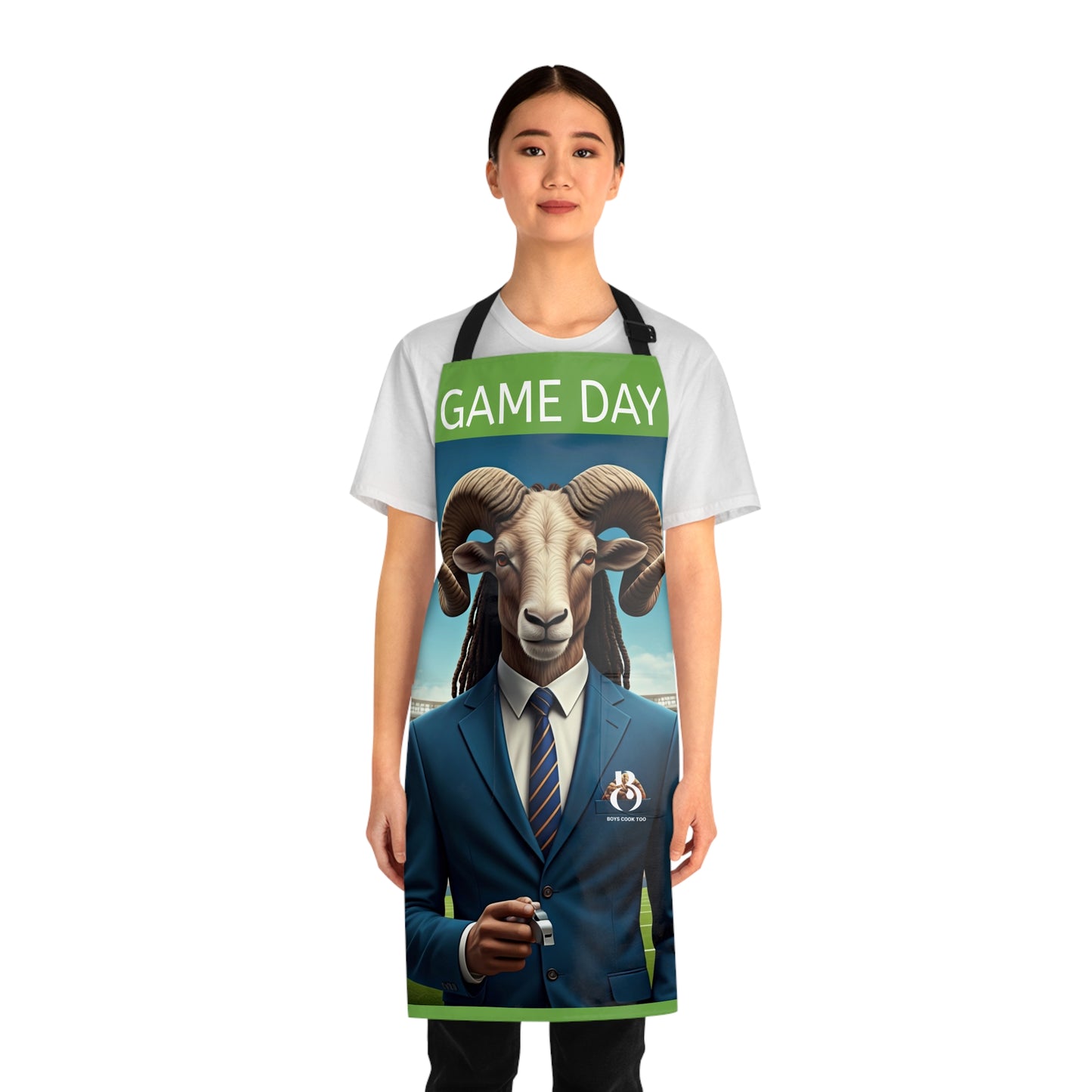 Coach Goat Game Day Apron
