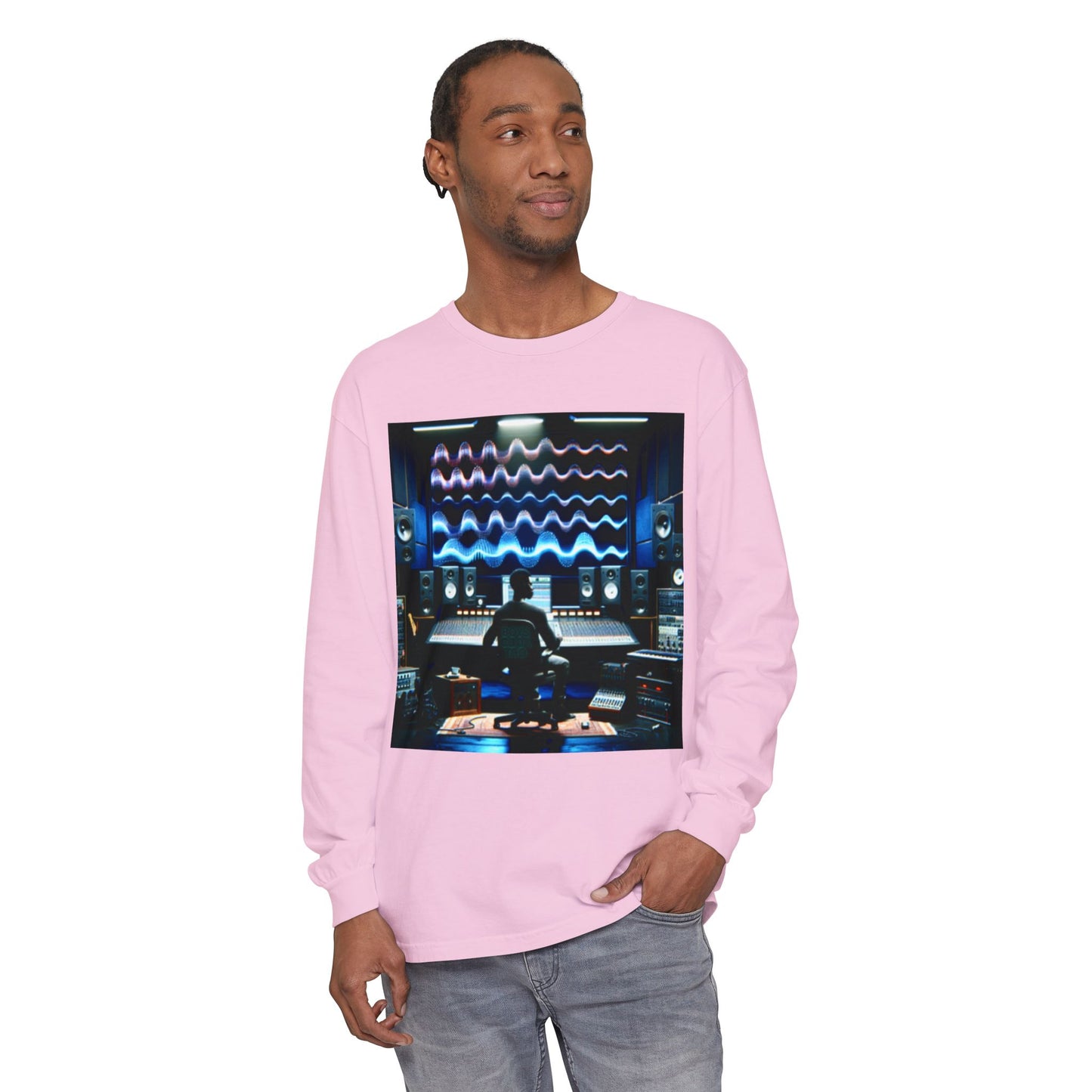 Sound Waves Long-Sleeved Tee