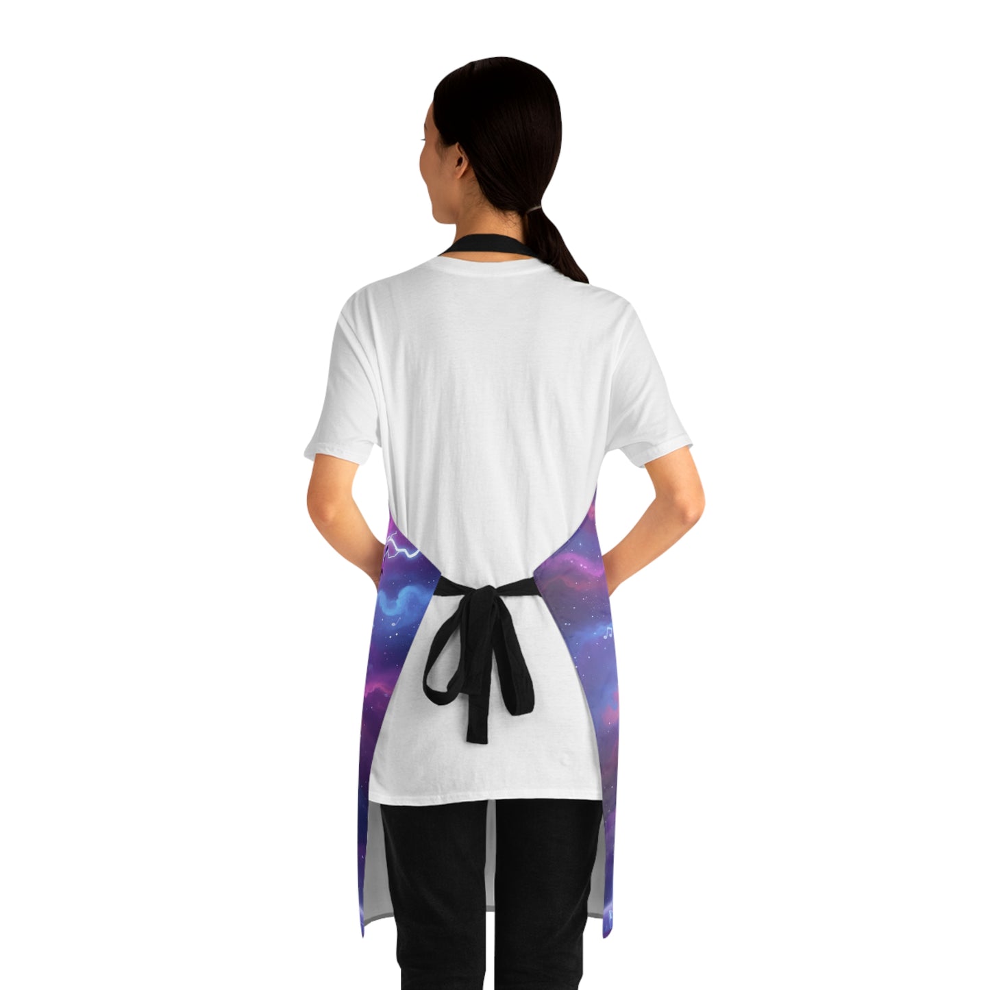 Purple Musical Goat Guitarist Apron