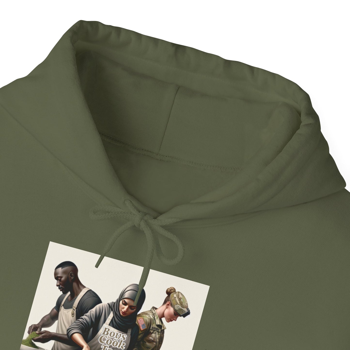 Military Service Hooded Sweatshirt