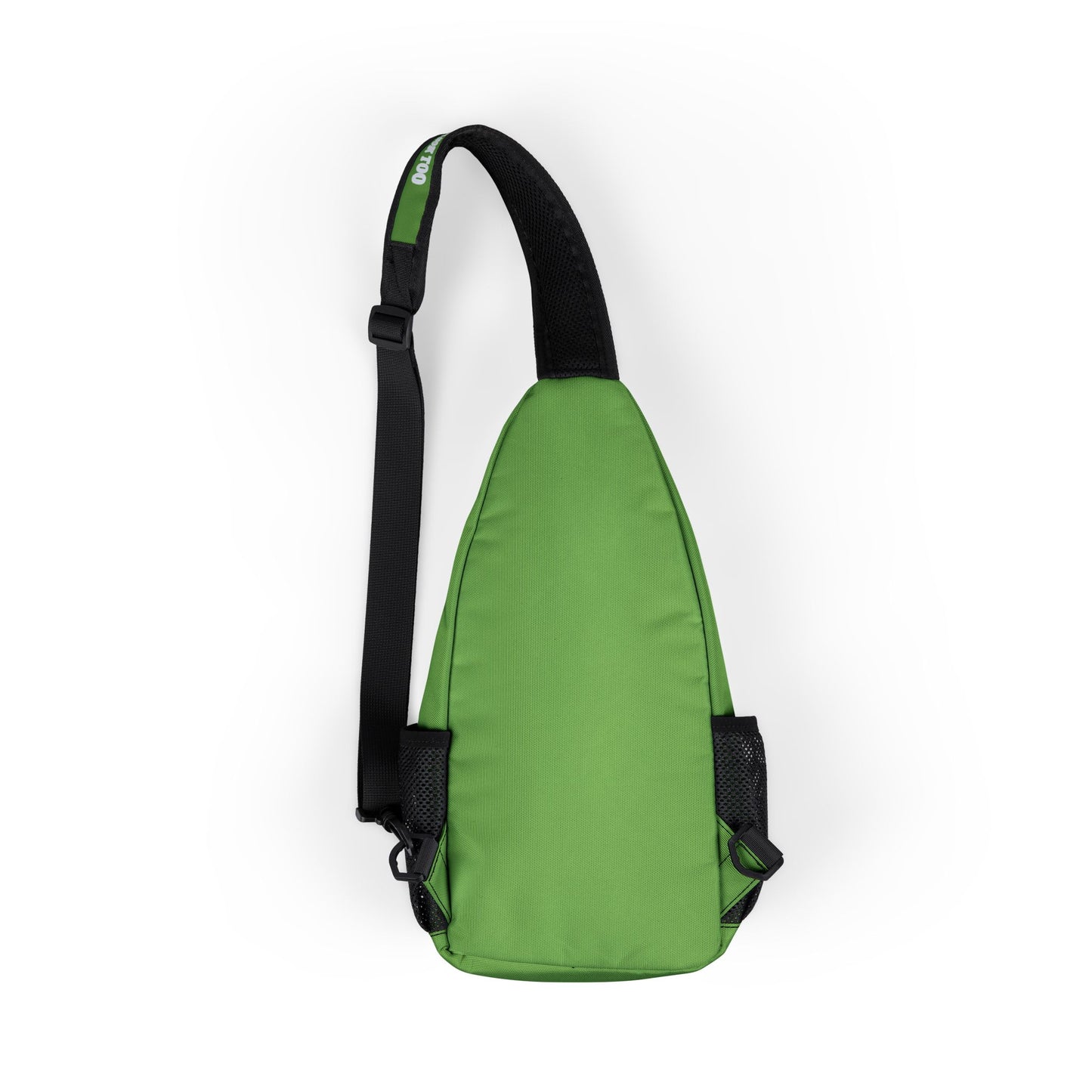 Stylish Crossbody Firm Nylon Bag - Lime