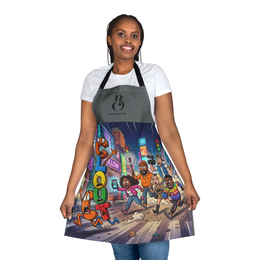 Clout Chasing Colorful Art Kitchen Apron