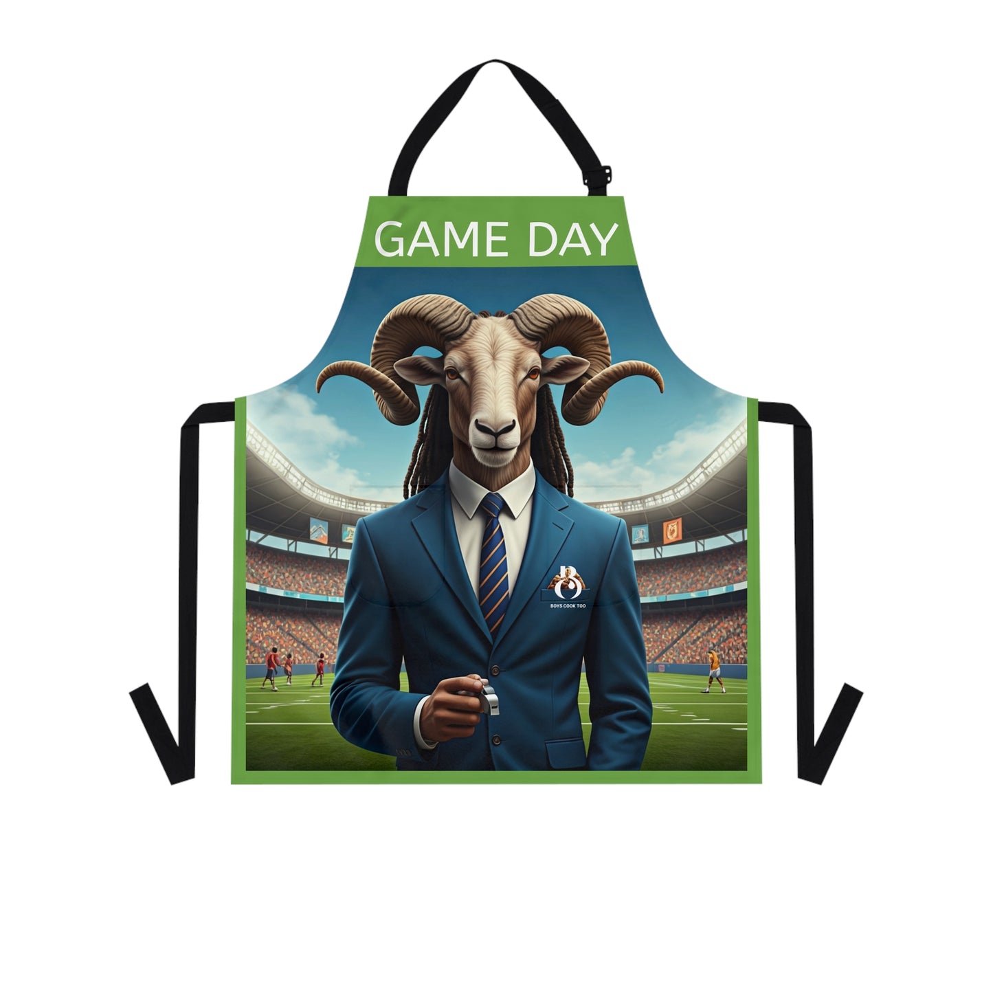 Coach Goat Game Day Apron