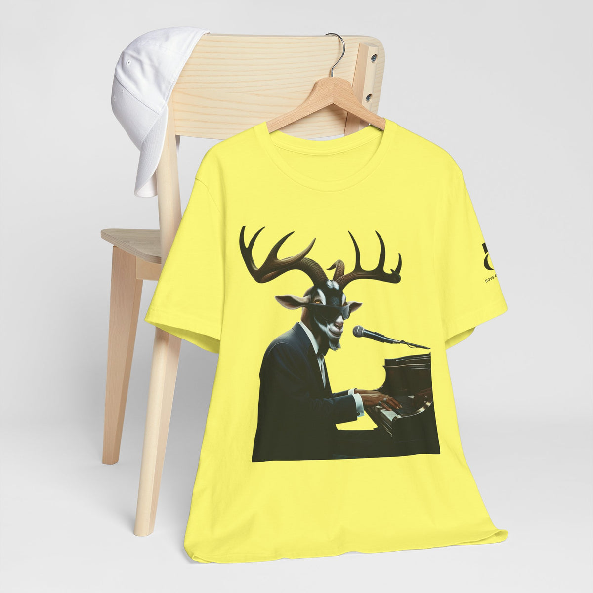 Piano-Playing Goat T-shirt
